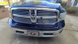 2015 RAM BIG HORN full detail, polishing on clam shell and bed.