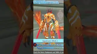 Showcase Digimon and Skill Agumon (Bond of Bravery) BoB - Digimon Story: Cyber Sleuth Mod