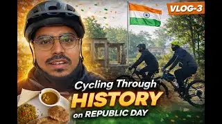 Cycling ⛰️🚴🏻&zwj;♂️ through history  on REPUBLIC DAY 🇮🇳