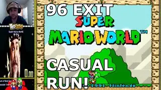 FIRST Super Mario World 96 Exit Run in 5:18:50