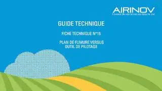 Plan de fumure VS outil de pilotage