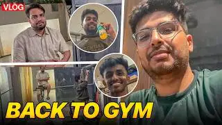 Adi clean Shaved 💀 Back to GYM 🏋️&zwj;♂️💪 - Vlog