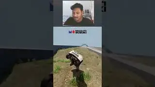 Maruti Alto Downhill Crash #beamngdrive