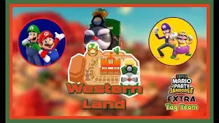 Super Mario Party JAMBOREE (EXTRA) - Western Land (Tag Team) #marioparty #cowboy #switch2