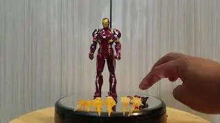 PREVIEW FIGURE - RECAST SHFIGUARTS IRONMAN MARK 46 AVANGERS BOOTLEG FAKE BANDAI SHF ARTICULATION