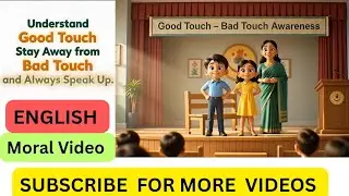 GOOD TOUCH - BAD TOUCH AWARENESS//ENGLISH SHORT MORAL STORY// TEAM J TECHNICAL 