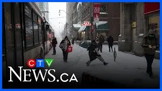 ‘Stay home’: Thousands of crashes reported as winter storm pounds the Toronto area