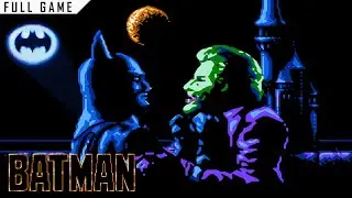 Batman | 8-bit Nintendo | Full Game [Upscaled to 4K using xBRz]