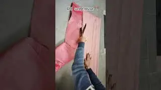 old saree convert into beutiful kurta set #shortsfeed #shorts #viral #fashion #song #diy #stitching