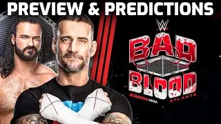 WWE Bad Blood 2024 Preview, Predictions & Match Card
