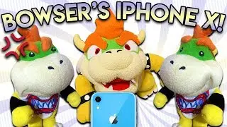 Crazy Mario Bros: Bowser's iPhone X!
