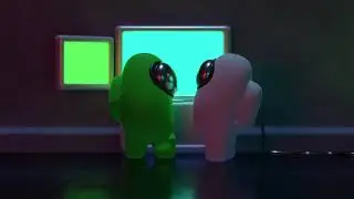 When You Try To Fake Med Bay Scan | Among Us Animation