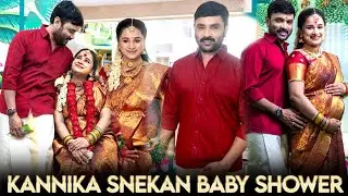 Kanika Snehan Baby Shower Function 🥰 1st Baby Celebration Of Tamil Celebrities Kannika And Snekan