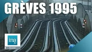 Grèves 1995: Les transports publics bloqués | Archive INA