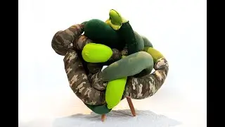 Soft Sculpture Construction (2020; Title: 7, 8, 9; Materials: pants, Polyfil)