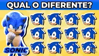 30 Desafios SONIC para Testar sua Mente | ENCONTRE O DIFERENTE, ENCONTRE OS ERROS