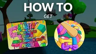 New Pi&ntilde;ata Glove + Showcase (Slap Battles)