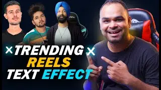 Magical Effect of Instagram Trending Reel | Video Editing Text Effect
