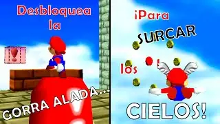 &iexcl;Divirt&aacute;monos con la GORRA ALADA y rescatemos las MONEDAS del CIELO! -  Estrella #11 de Mario 64