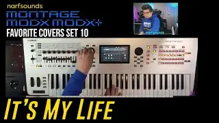 Talk Talk It's My Life Keyboard Cover Yamaha Montage