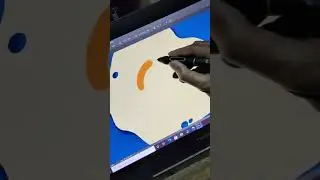 YOU CAN DRAW this Omelette #digitalart #shorts  #youtubeshorts
