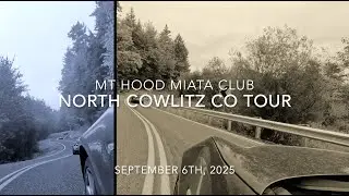 Mt Hood Miata Club - North Cowlitz County Tour 9-6-2025
