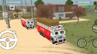 Over lod indian truck video🇮🇳//Indian vehicle simulator 3D game play✨#truck#overlod #youtube