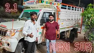 Boloro 2.1 mini sub full fitting &sound testing|customer from tirumalagiri|vani electronics yellandu