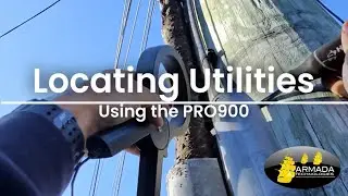 Locating utilities With The @ArmadaTech Pro900