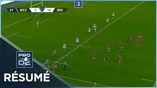 PRO D2 Saison 2024-2025 J30 - R&eacute;sum&eacute; AS B&eacute;ziers H&eacute;rault - CA Brive