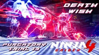 Ninja Gaiden 4 - Purgatory Trial 13 Death Wish - Ryu - 25% Health - Master Ninja Rank