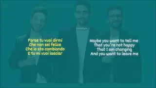 Il Volo- Io Che Non Vivo Senza Te (English Translation Lyrics)