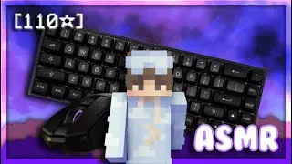 Clacky & Poppy Custom Keyboard ASMR + Mouse Sound w/ handcam w/lofi | Hypixel Bedwars ASMR (20+ CPS)