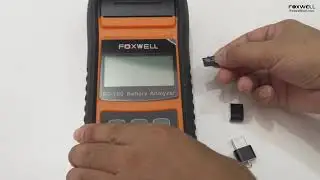 How to update Foxwell BT780 BT 780 Battery Analyzer-  foxwelltool