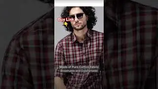 Jai Textiles Men Slim Fit Checkered Mandarin Collar Casual Shirt