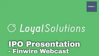 Loyal Solutions IPO presentation