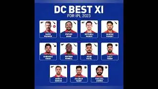 | DC best playing 11 for IPL 2023 |