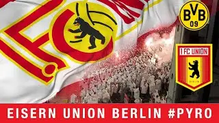 Pyro Eisern Union Berlin - Signal Iduna Park #pyro #eisernunion #fcu #bvb09 #bvb