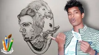 Most Different Unseen Artwork | Artist firan patel | shorts