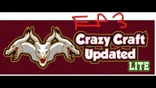 Minecraft (Crazy Craft Updated Lite) Episode 3 (Village Dimension)