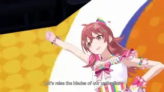 THE iDOLM@STER Shiny Colors Song for Prism | Kaho Komiya「Hanamaru Badge」3DMV