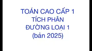 Tích phân đường loại 1
