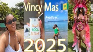 Vincy Mas 2025 Volg 🇻🇨 | Brunch & Soca | Monday Jam | Carnival Tuesday