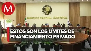 INE publica l&iacute;mites de financiamiento privado para elecciones de 2022