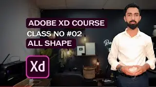 How to use All Shapes in Adobe XD_ Adobe Xd Course