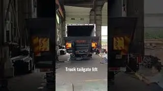 Truck tailgate lift factory