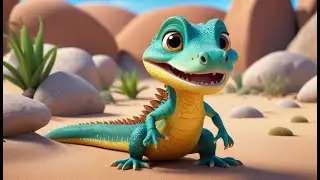 Monitor Lizards Go Snap Snap Snap | Fun Nursery Rhyme for Kids | Baby Songs