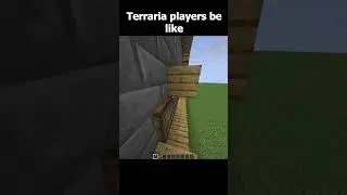 terraria players be like!  #minecraft #terraria