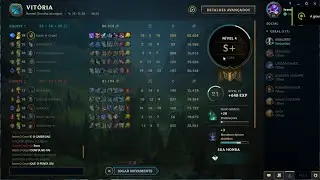 Ivern Jungle 16/5/10 S+ Gameplay completa - Carregando time Diff