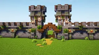 Minecraft Mauer bauen Tutorial - Mauer bauen in Minecraft 1.21